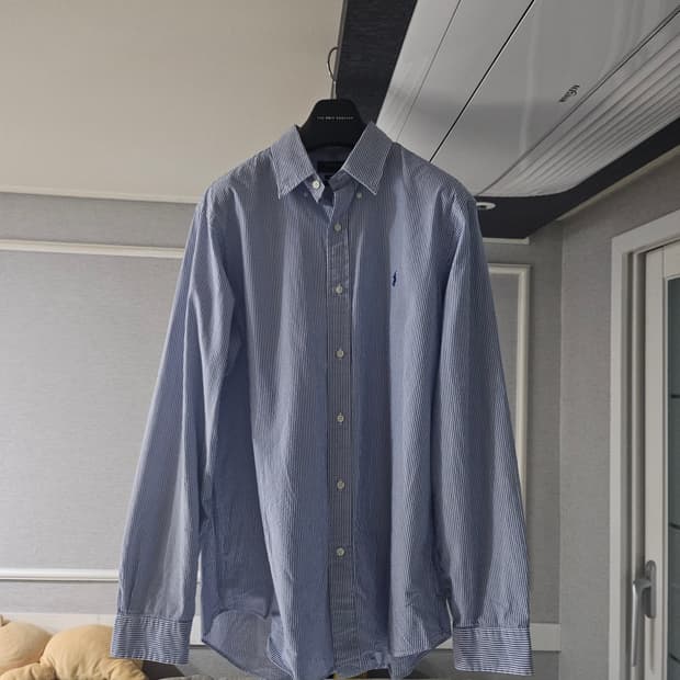 [거의 새것] 폴로 랄프로렌 스트라이프 클래식 셔츠 남방 L