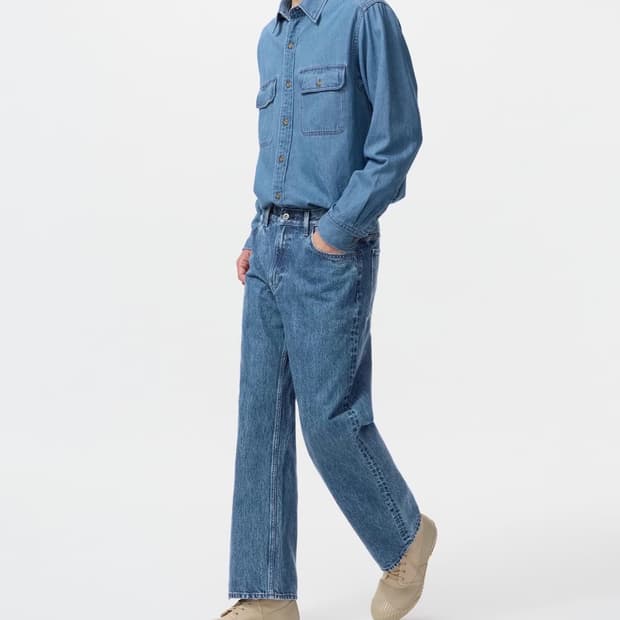 [33| 유니클로 JW앤더슨 스트레이트 진 청바지 데님