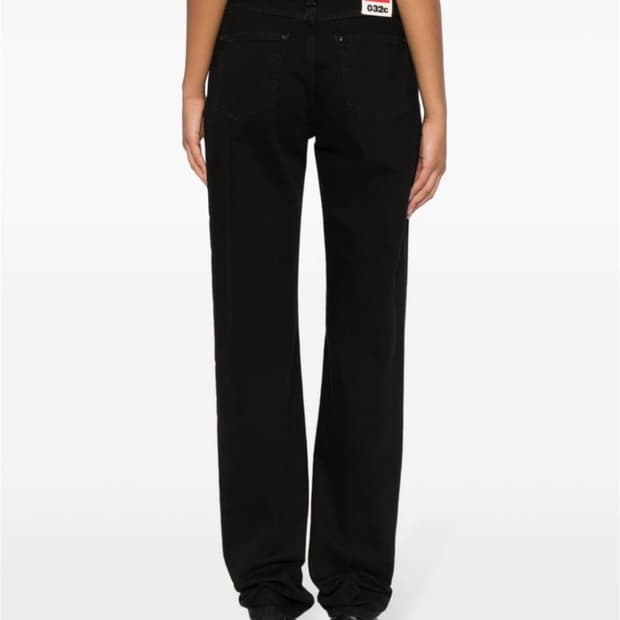 032c black jean 블랙진