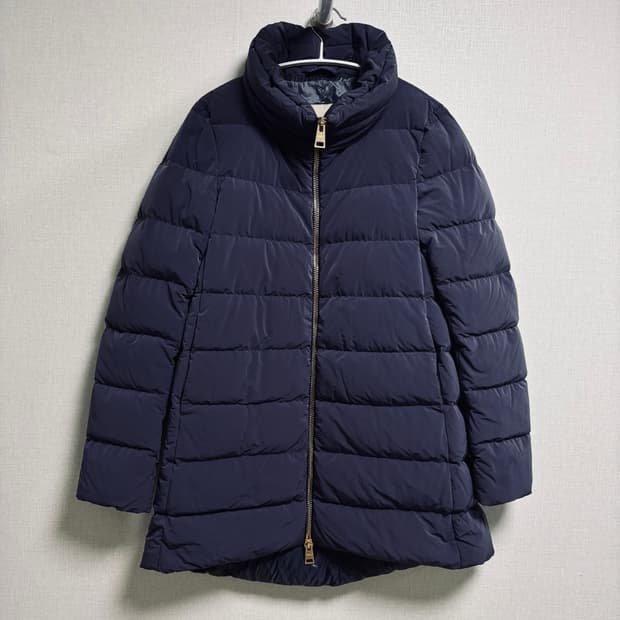 에르노 HERNO POLAR-TECH 네이비 구스다운 코트