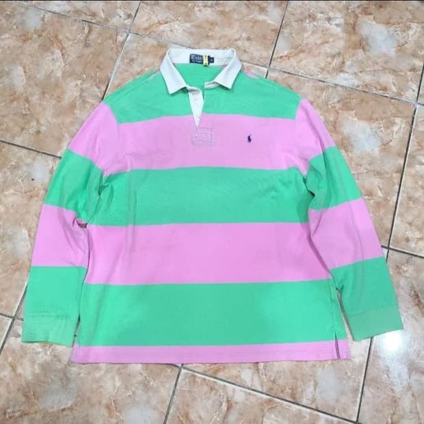폴로랄프로렌 럭비티셔츠