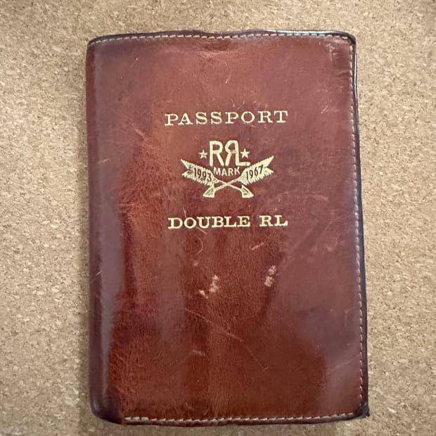 더블알엘 여권지갑