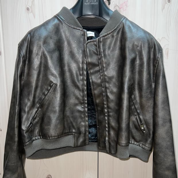 애니원모어 레더 가죽 자켓
