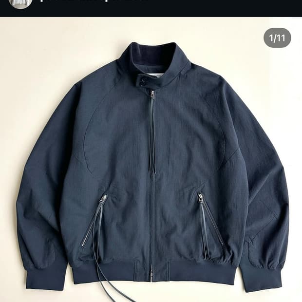 포스트아카이브팩션 8.0 BOMBER CENTER (CHARCOAL)