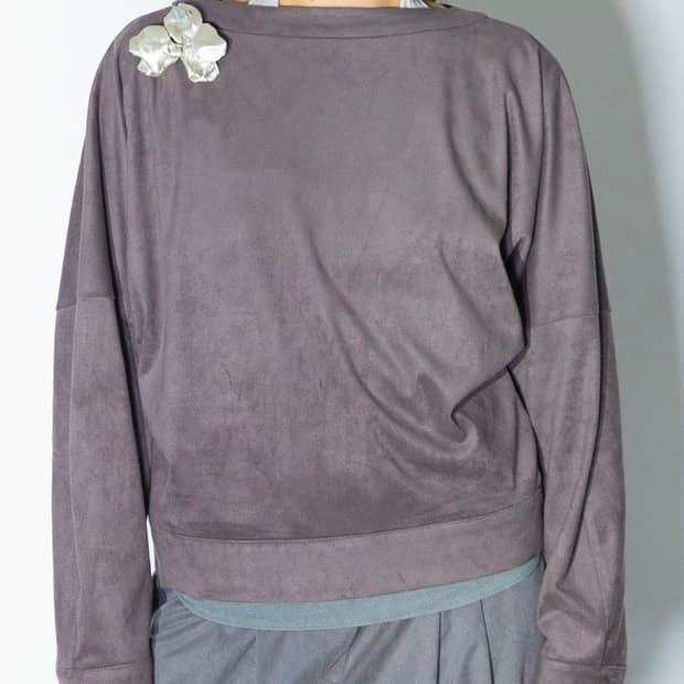 키야기 셔츠 Volume Bell Shirts (plum)