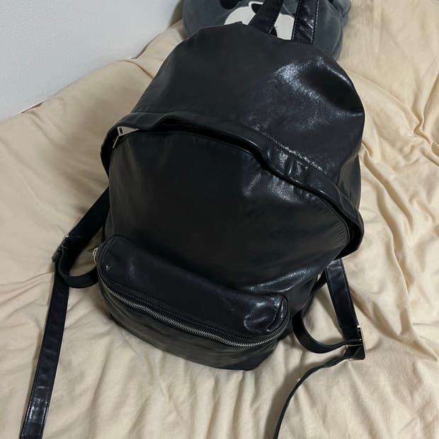 16aw 생로랑파리 에디슬리먼 올레더 헌팅 백팩