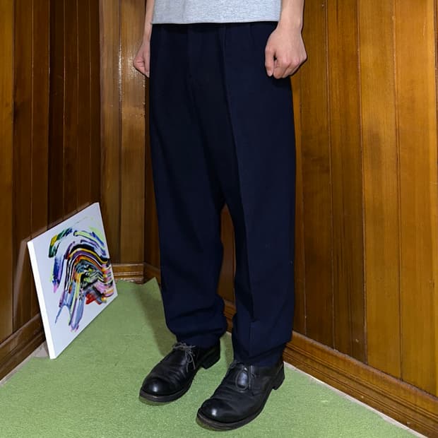 Yohji Yamamoto Pour Homme wool trouser