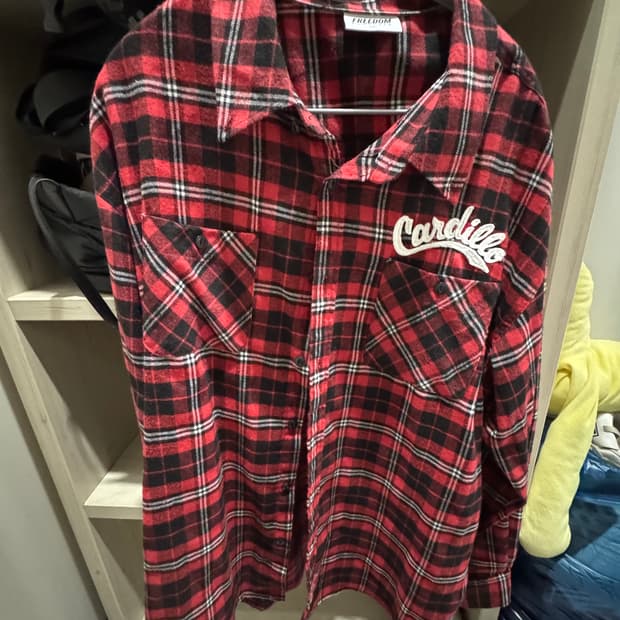 프리덤 카딜로 플란넬 셔츠 (레드) 2XL