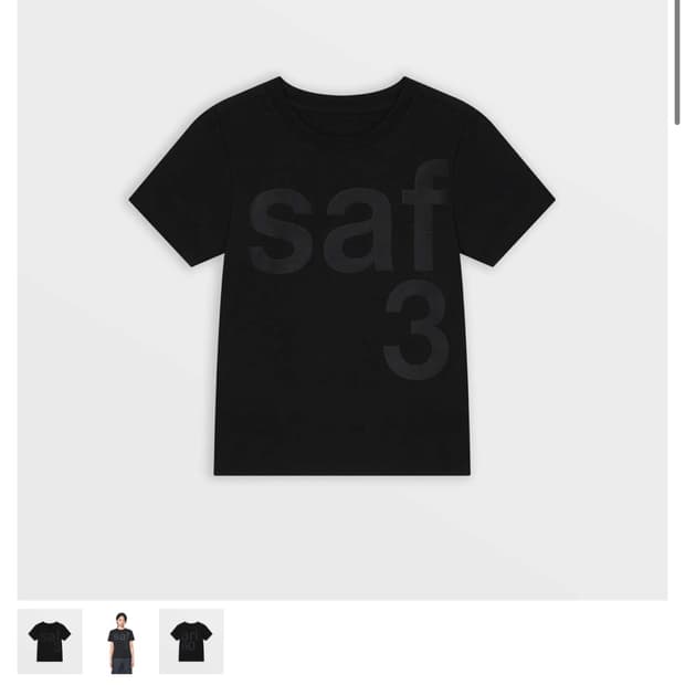 1/2 Basic Safari T-Shirt (Black) 1