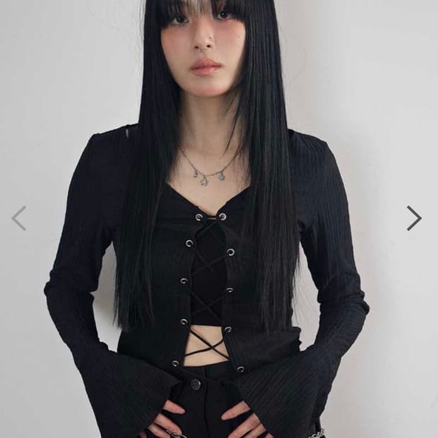 애즈온 ode corset blouse