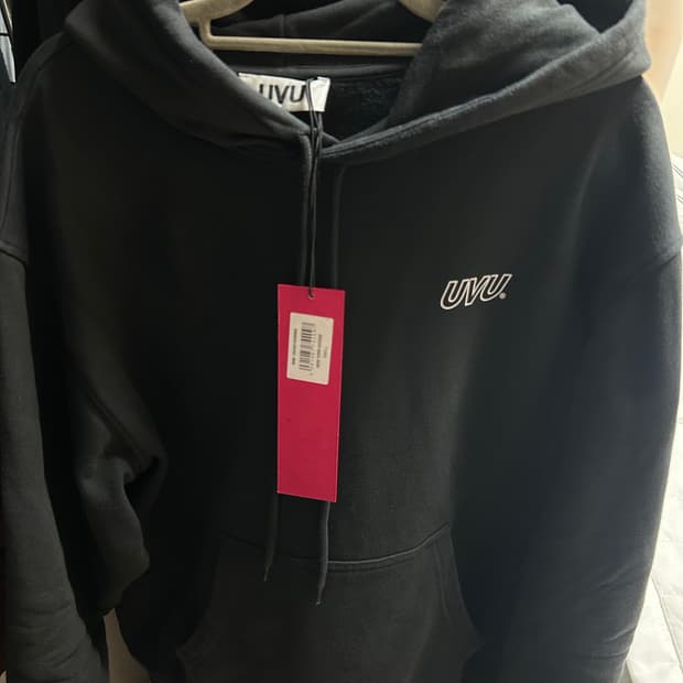 uvu 글리슨 짐 후드 블랙 s사이즈