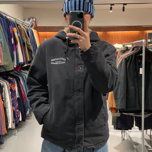 빈티지 쉐르파 워크 자켓