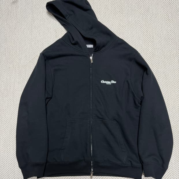 디올 꾸뛰르 헤비웨이트 후드집업 XL