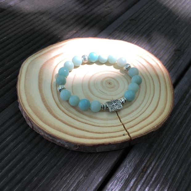 aqua summer bracelet