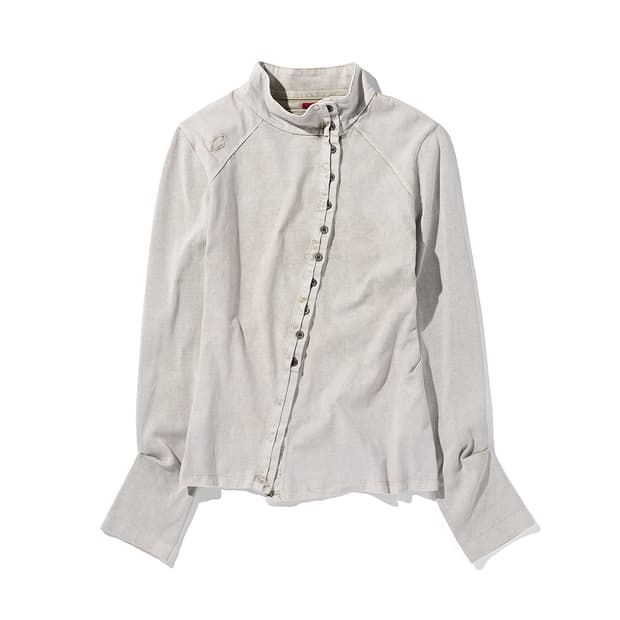 Washed Jersey Shirt + Vintage Skirt Set