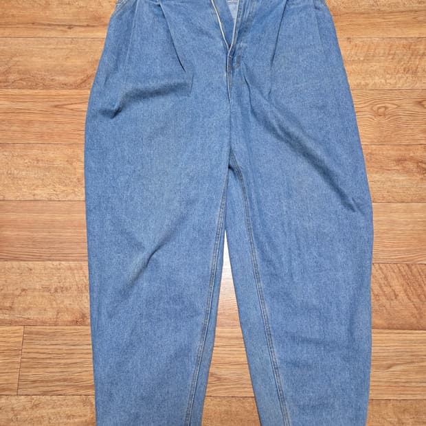 헤드메이너 4플리츠데님 M사이즈