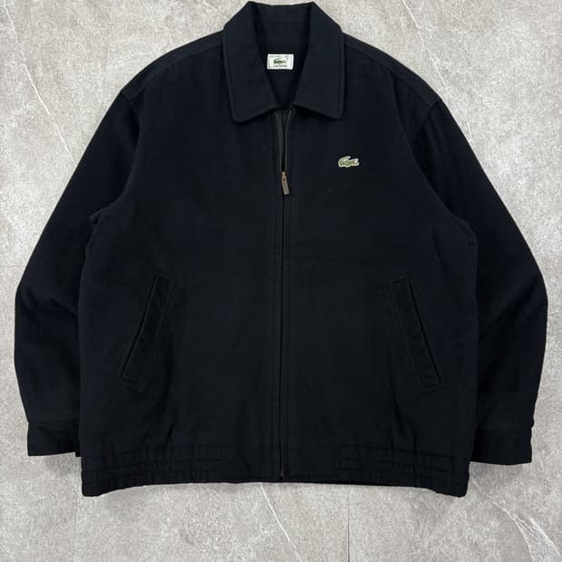 라코스테 울 블루종 자켓   