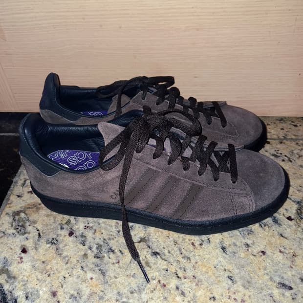 아디다스 캠퍼스 80s 브라운 다크 퍼플