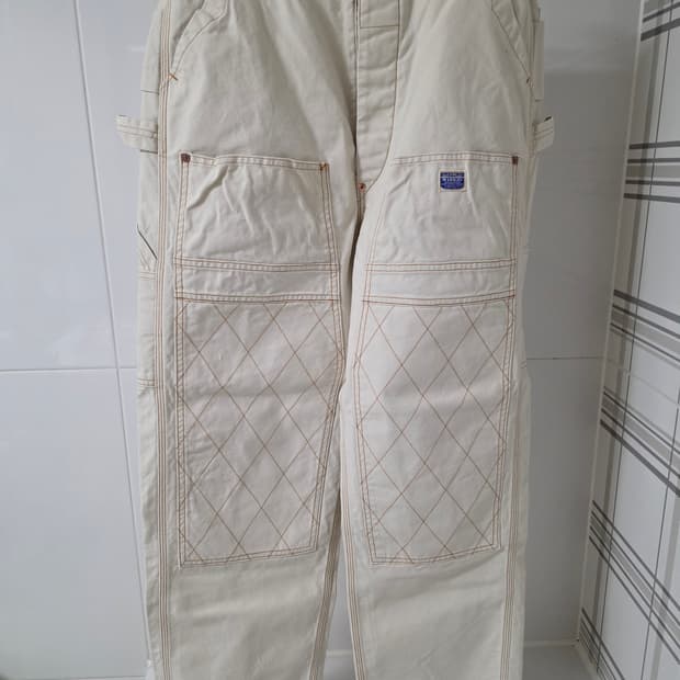 캐피탈 씬 캔버스 럼버 팬츠 키나리 3사이즈