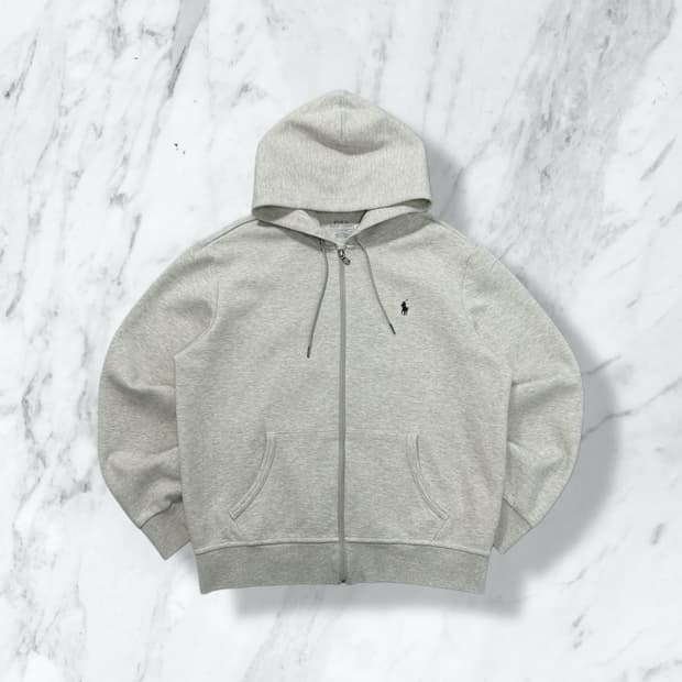 폴로 랄프로렌 신형 그레이 후드집업 