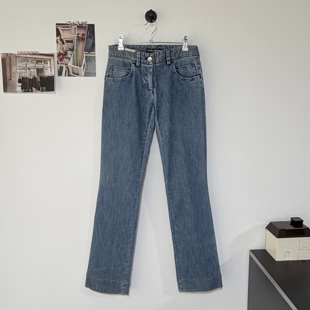 [28] 돌체앤가바나 스트레이트핏 연청 청바지