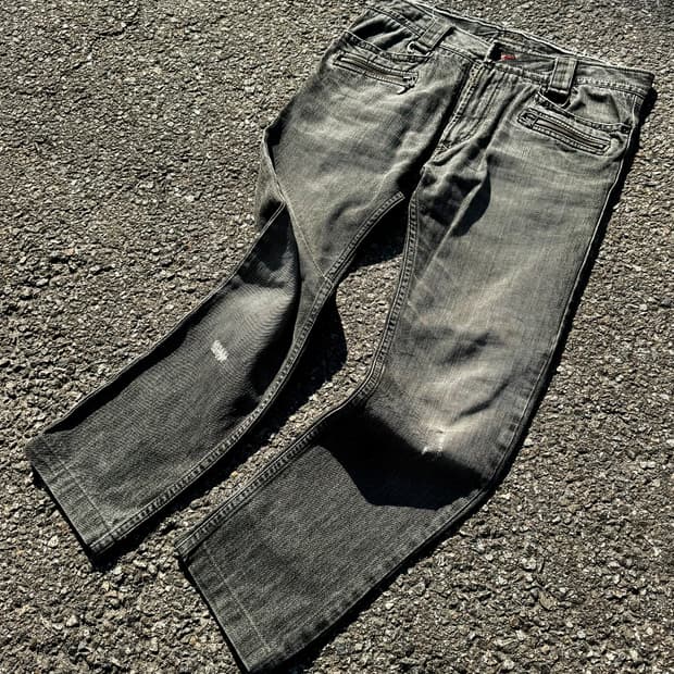 DIESEL – Zip Pocket Denim Pants