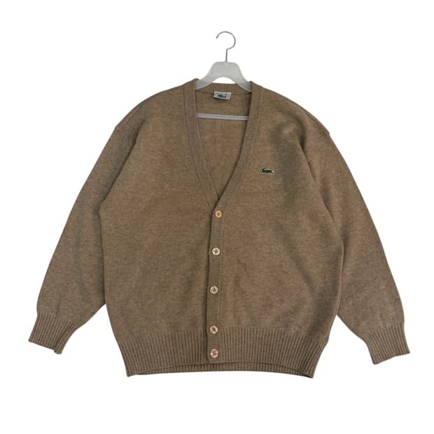 라코스테 v넥 가디건
