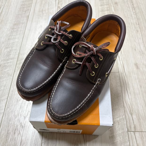 팀버랜드 3아이 보트슈즈 브라운 280