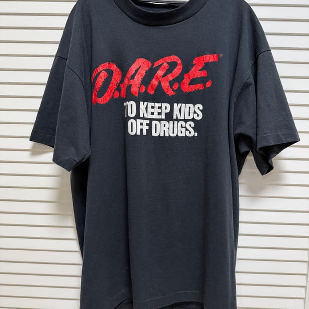 [xl] 80s DARE 캠패인 티셔츠