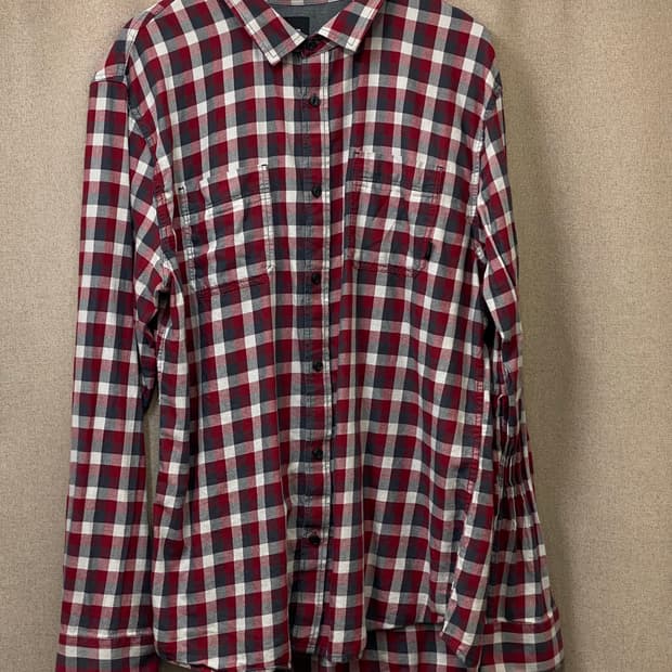 반스 체크 셔츠