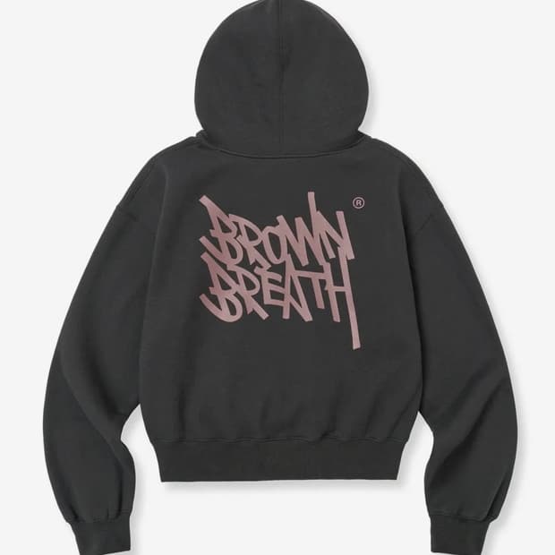 브라운브레스 크롭후드