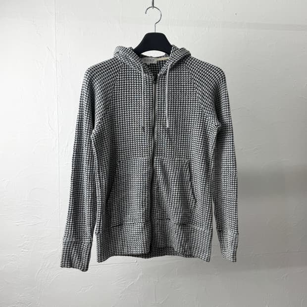 Plst 투웨이 니트 후드 집업