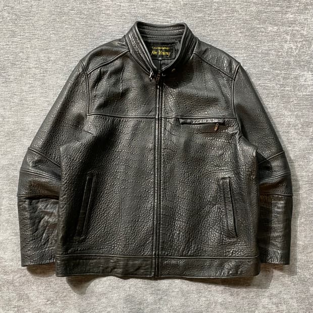 [105-110] 90s Vintage 빈티지 양가죽 레더 자켓