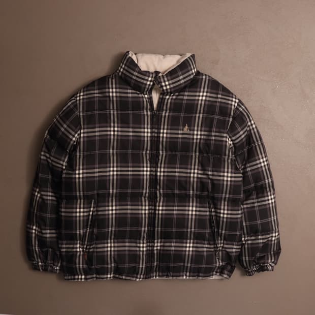 빈폴 리버시블 숏 푸퍼 패딩 A1729