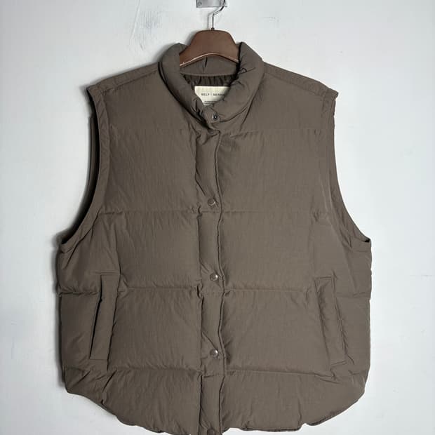 Self service 셀프 서비스 구스 다운 패딩 베스트