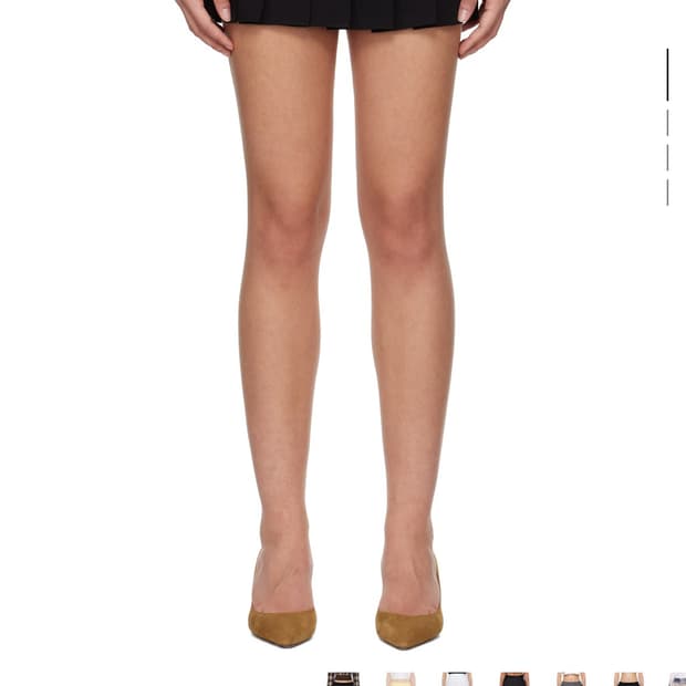 Guizo 다니엘 귀조 플리츠 스커트 xs 