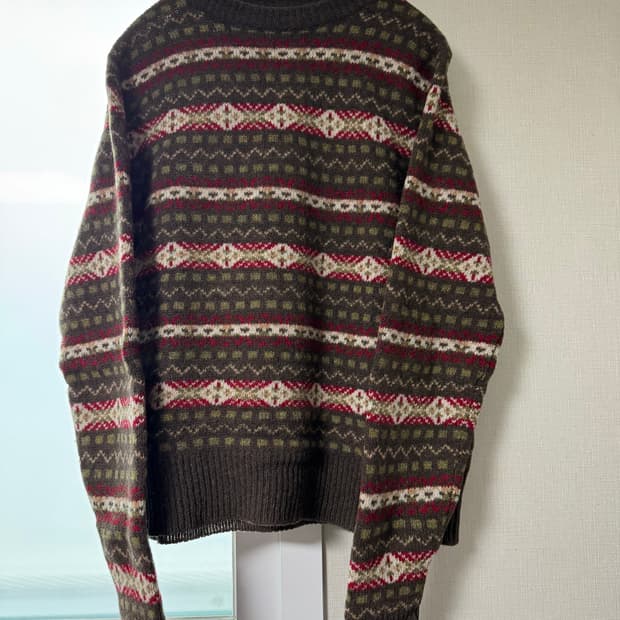 에스크밸리 esk valley 페어아일 니트