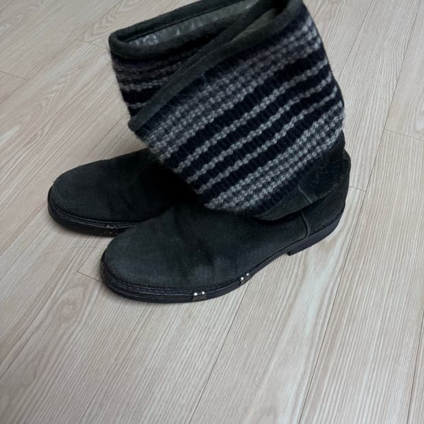 넘버나인 07 쇼피스 스웨이드버전 니트페코스부츠