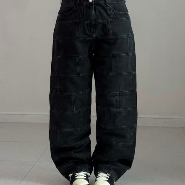 노매뉴얼 브릭 데님팬츠 M