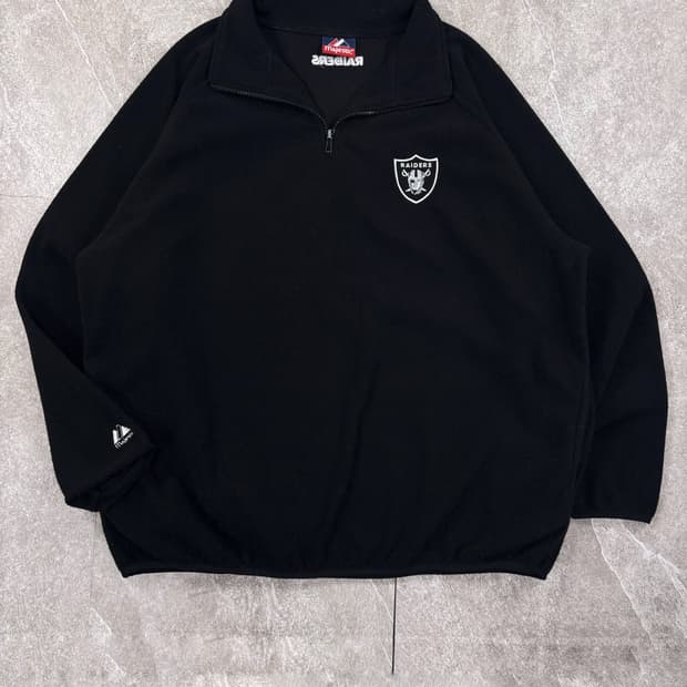 Majestic LA Raiders Fleece Anorak   