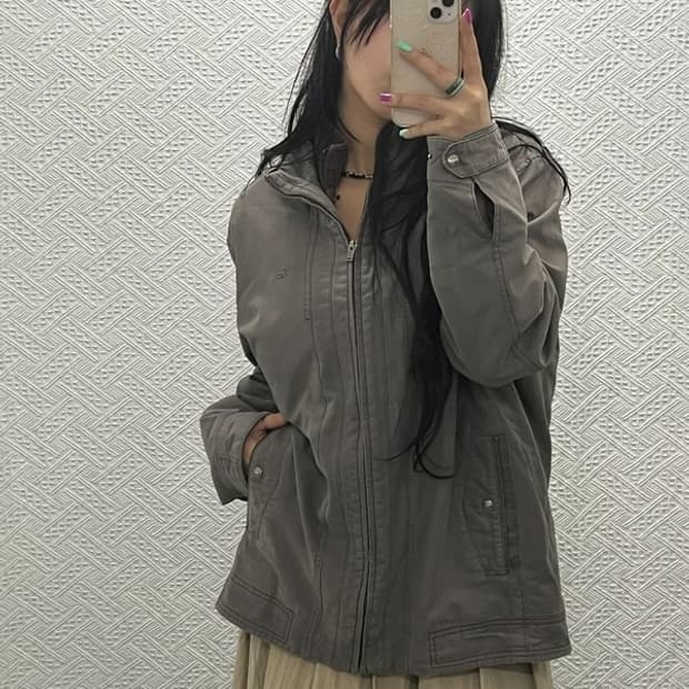 라코스테 올드스쿨 리버시블 조끼베스트 세트 워크자켓 C06572