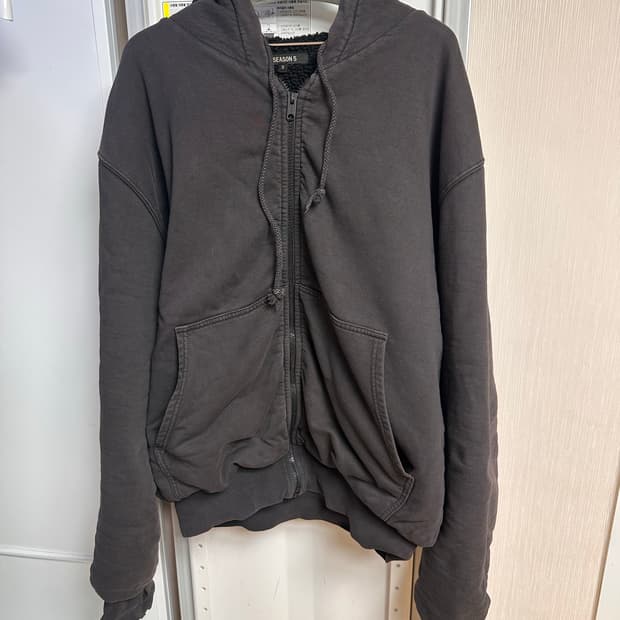 이지 시즌 5 쉐르파 집업 후디 잉크