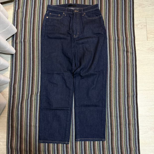 유니클로 생지 데님 팬츠