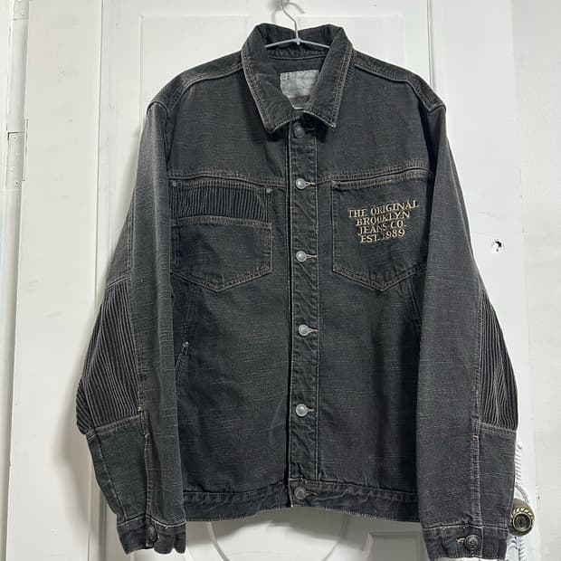 칼카니 스펠아웃 데님 자켓