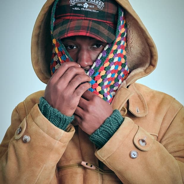 데님티어스 Derry Shearling Duffle Coat 