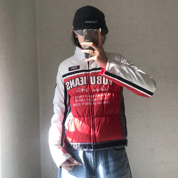 푸부 레이싱 패딩