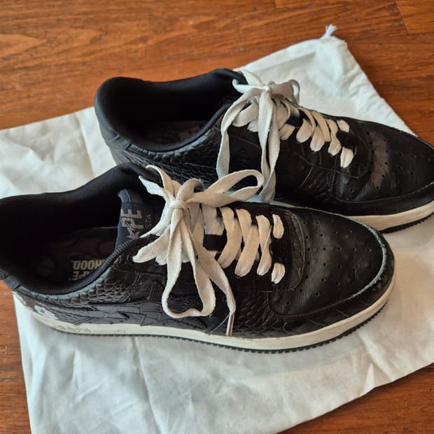 BAPE×Neighborhood 콜라보 신발