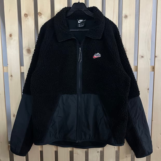 (M~L) 나이키 헤리티지 우븐 후리스 플리스 자켓