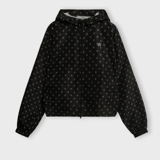 트위스타 도트 윈드브레이커 블랙