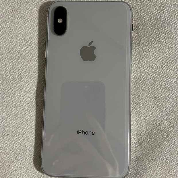 아이폰 XS 실버 64기가